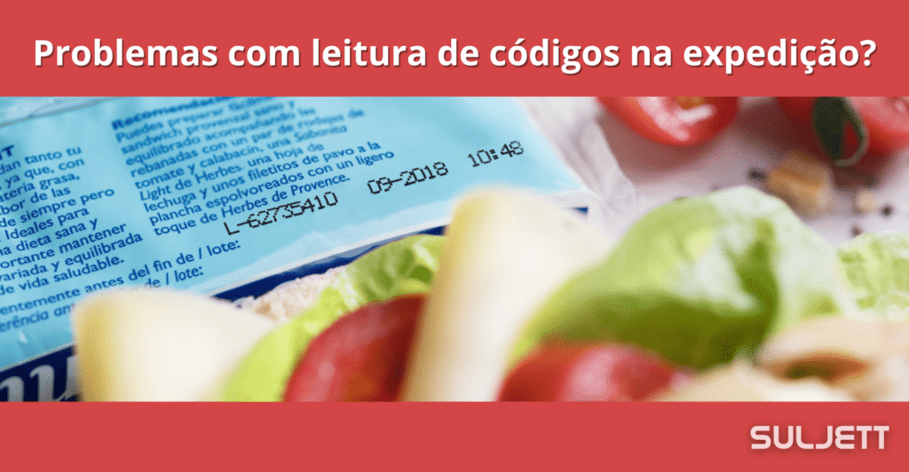 Problemas com leitura de códigos na expedição?